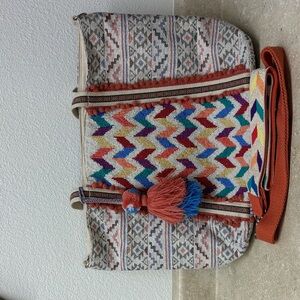 Multicolor Zigzag Tote Bag